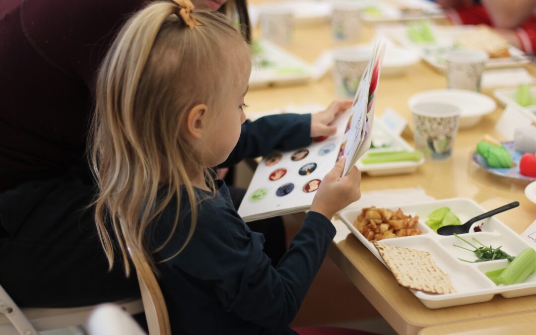 Rashi in the News: Annual Kindergarten Seder in The Boston Globe