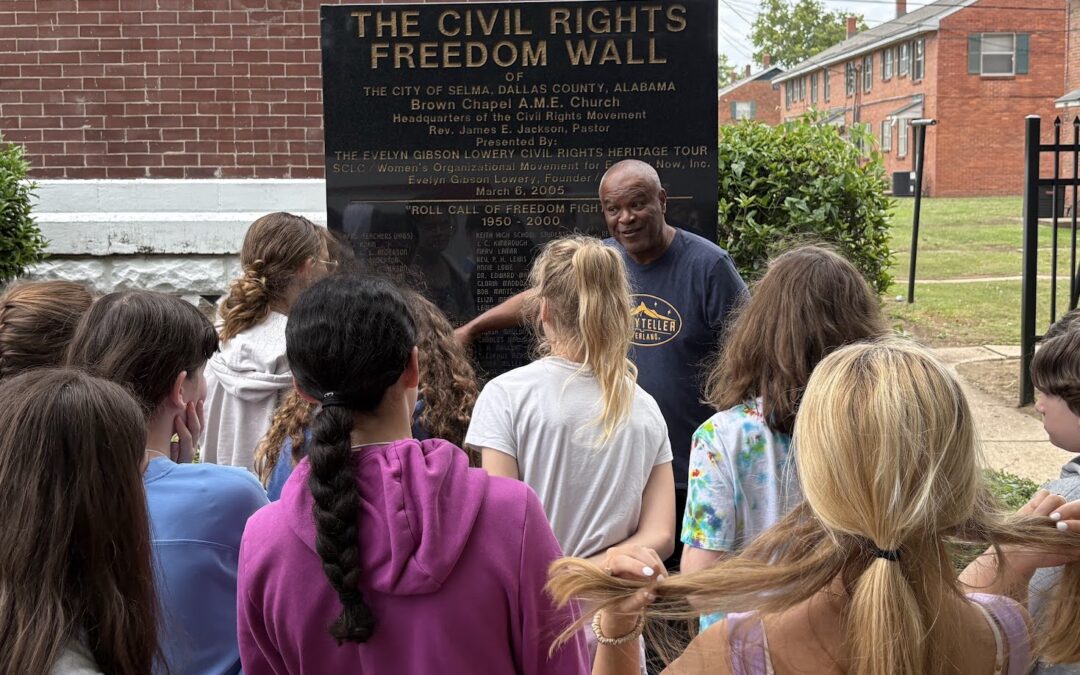 Rashi’s Grade 7 Tours the Historic South