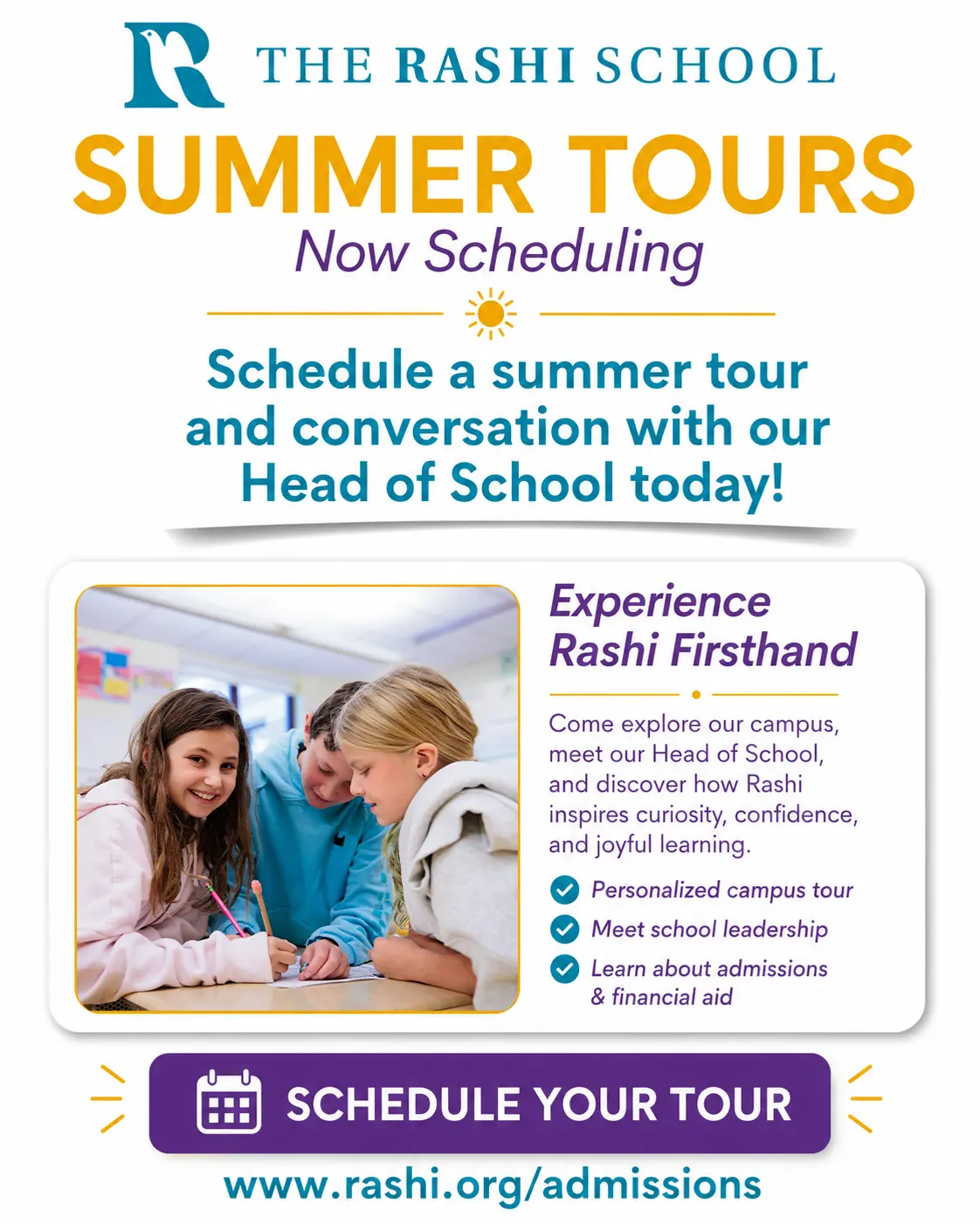 Schedule a tour today